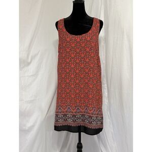 Skies Are Blue Abstract Floral Mini Dress‎ Size